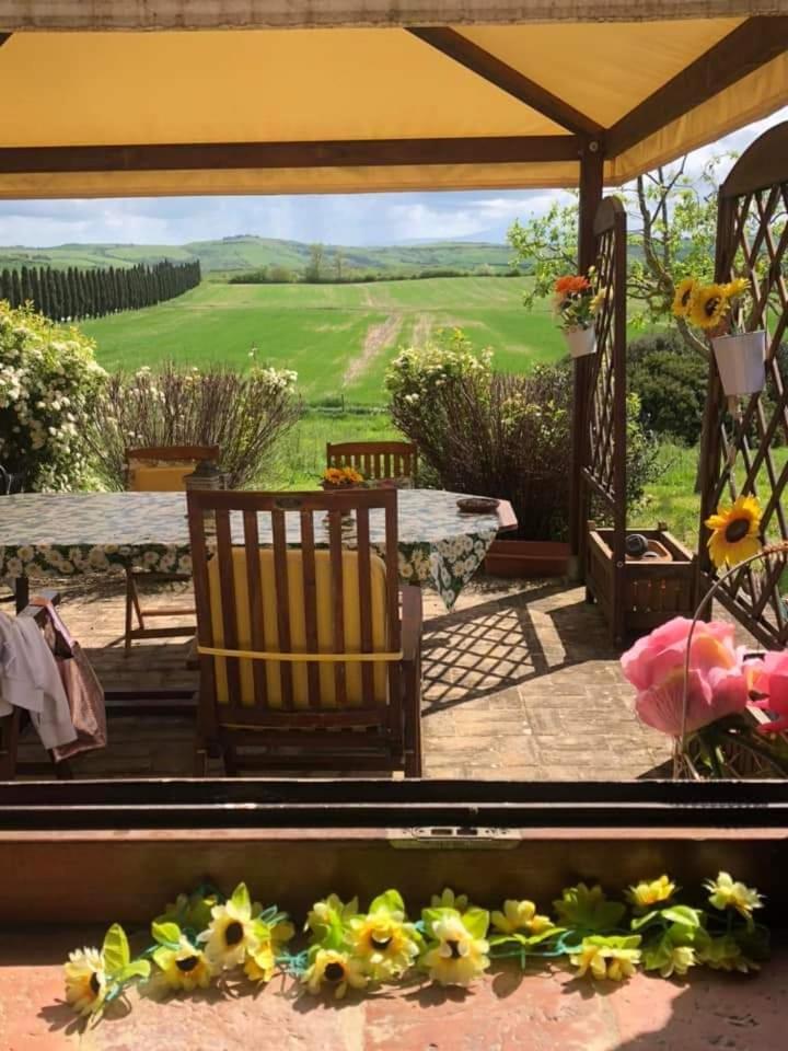 Casa Country House Girasole Vakantie Huis-Wakacje Huis Asciano Exterior foto