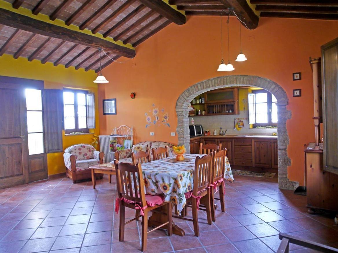 Casa Country House Girasole Vakantie Huis-Wakacje Huis Asciano Exterior foto