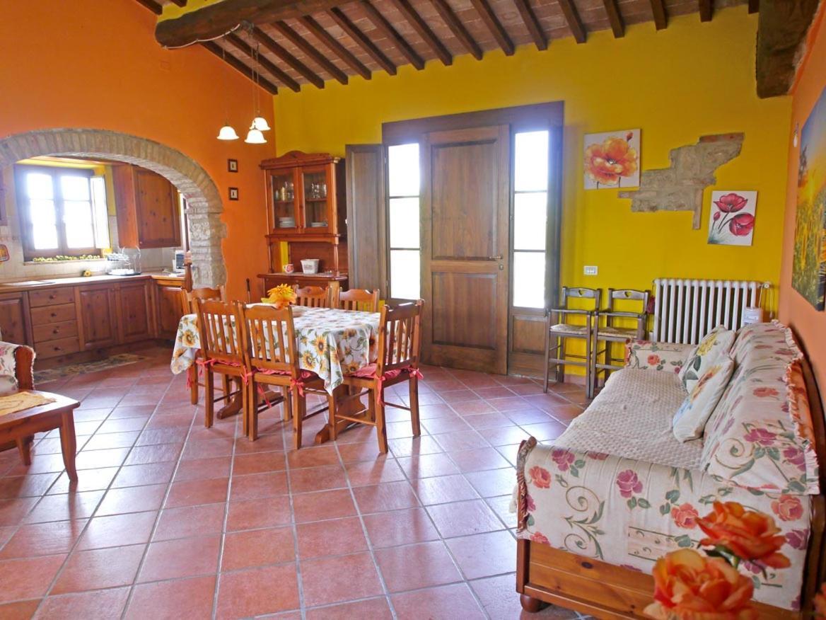 Casa Country House Girasole Vakantie Huis-Wakacje Huis Asciano Exterior foto