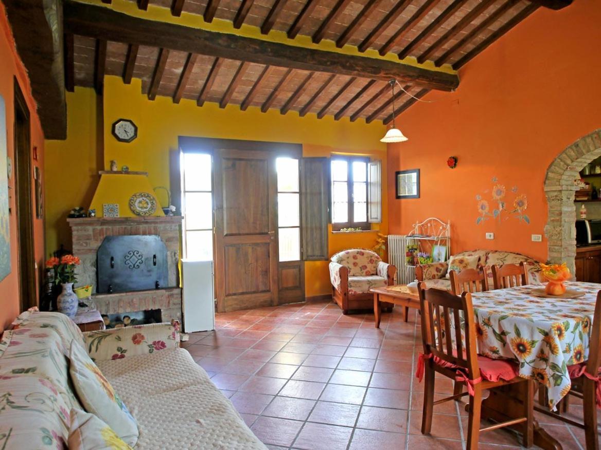 Casa Country House Girasole Vakantie Huis-Wakacje Huis Asciano Exterior foto